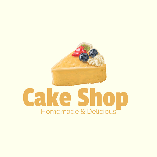 Exquisite Cakes for Your Special Day Logo Modelo de Design