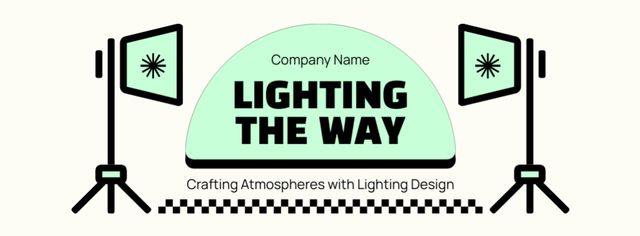 Platilla de diseño Crafting Space Atmosphere With Professional Illumination Facebook cover