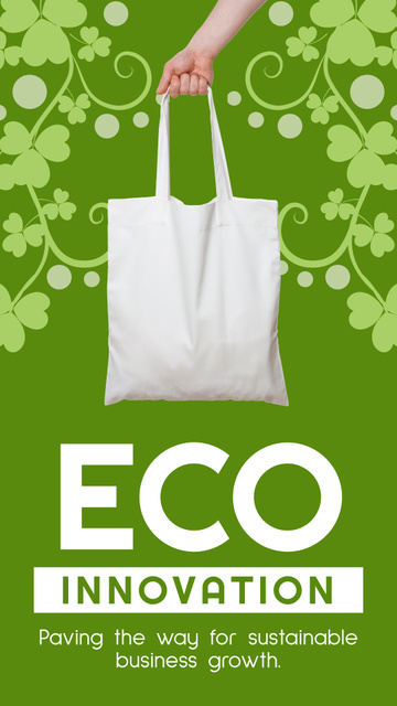 Ways to Create Sustainable Eco Business Mobile Presentationデザインテンプレート