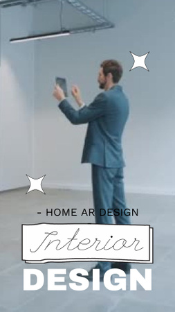 Template di design Virtual Home Design Offer TikTok Video