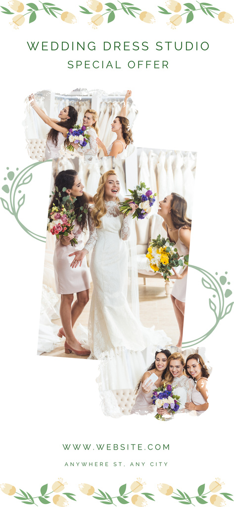 Wedding Dress Special Offer Snapchat Geofilter Šablona návrhu