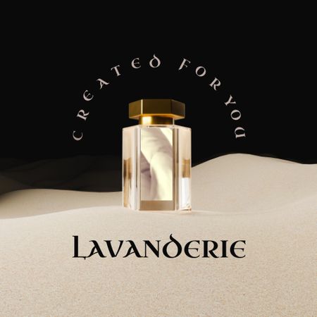 Plantilla de diseño de New Floral Perfume Logo 