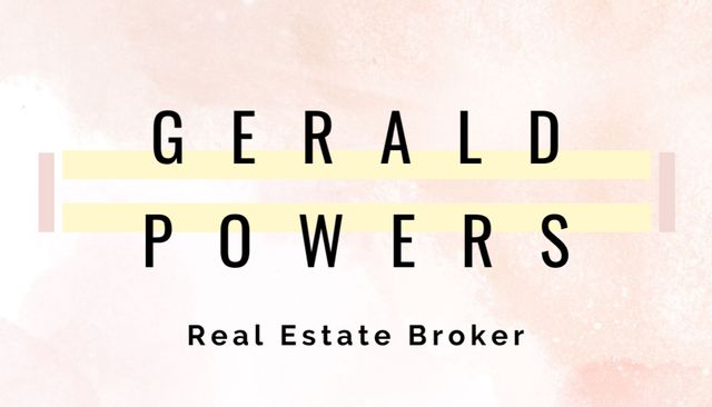 Real Estate Broker Services Offer Business Card US Šablona návrhu