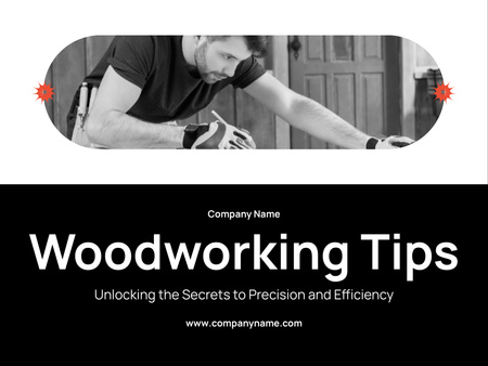 Woodworking Tips Discovering Presentation Design Template