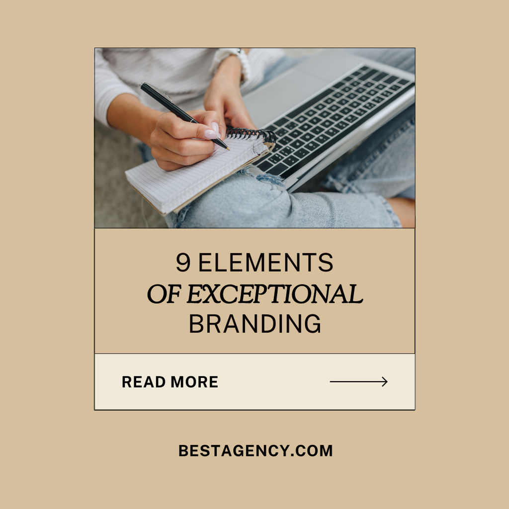 Modèle de visuel Proposal List of Exceptional Branding Elements in Business - Instagram
