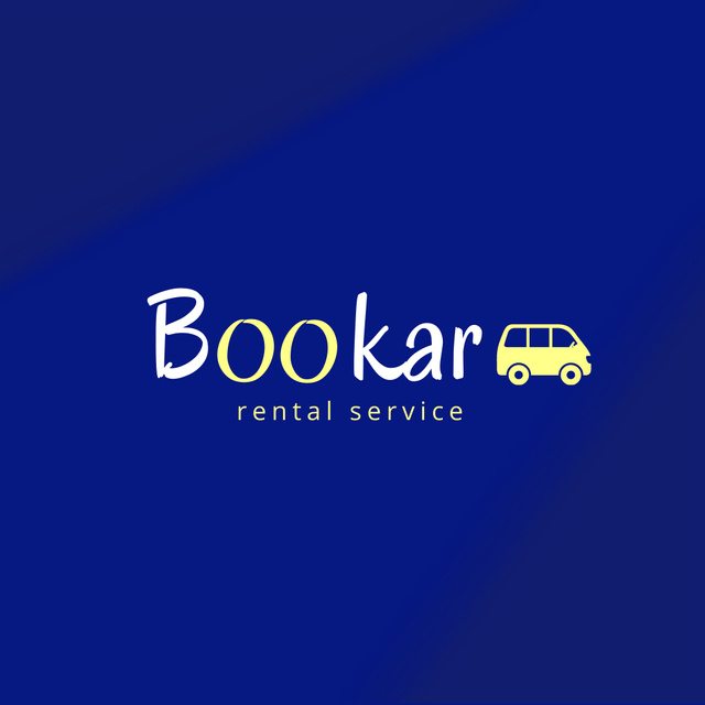 Car Rental Services Ad Logo Design Template