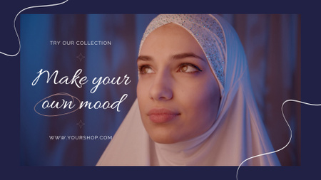 Platilla de diseño Fashion Collection With Slogan Full HD video
