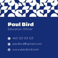 Education Officer's Blue Personal
