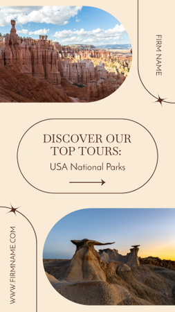 Designvorlage Travel Tour Offer für Instagram Story