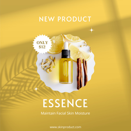 Proposal of New Cosmetic Product at Favorable Price Instagram Design Template