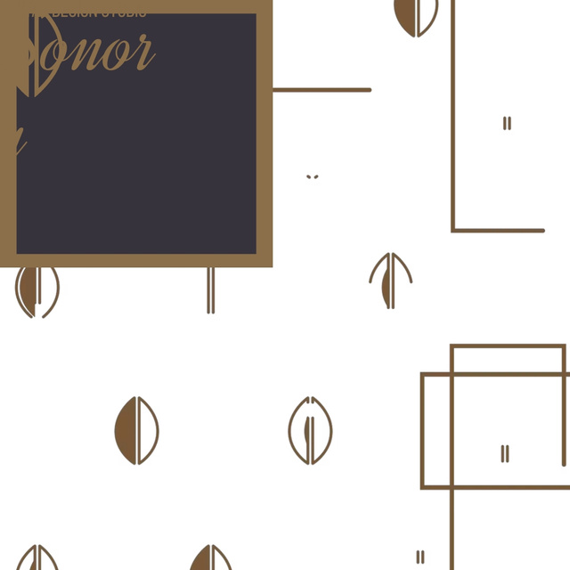 Modèle de visuel Frame template with leaf icons - Animated Post