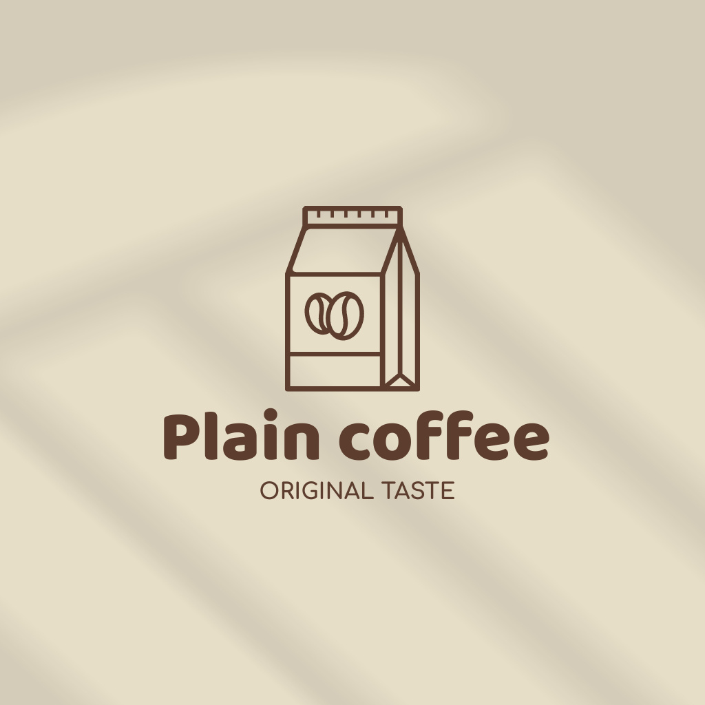 Original Coffee Taste Logo Šablona návrhu