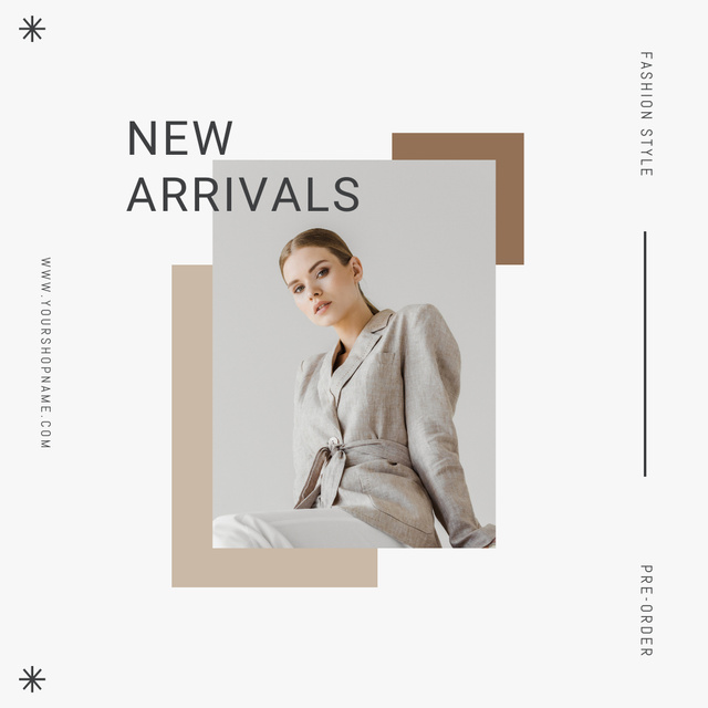 Offer of New Fashion Clothes Instagram Design Template