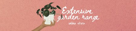 Garden Store Services Offer Ebay Store Billboard Modelo de Design