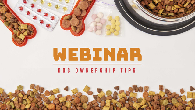Pet Food and Supplements Offer FB event cover Design Template