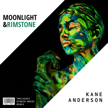 Ontwerpsjabloon van Album Cover van Album Cover MoonLight