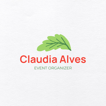 Designvorlage Event Organizer Services Offer für Logo