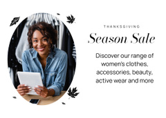 Seasonal Apparel At Discounted Rates on Thanksgiving