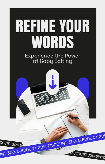 Szablon projektu Experienced Copy Editing Service At Discounted Rates IGTV Cover