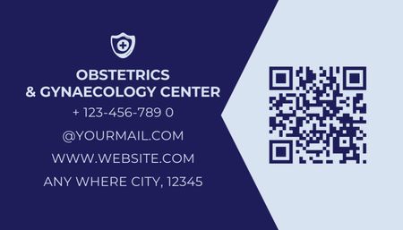 Ad of Gynaecology Center Business Card US Design Template