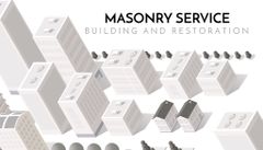 Masonry Services Promotion on Grey