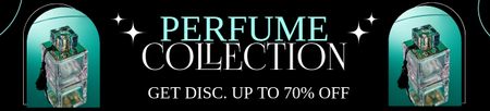 Szablon projektu reklamy kolekcji perfum Ebay Store Billboard