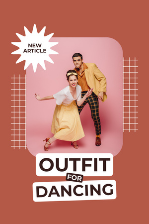 Offer of Outfits for Dancing Pinterest Design Template