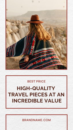 Travel Clothing Sale Offer Instagram Video Story Design Template