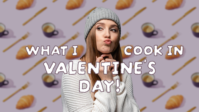 Valentine's Day Meal Offers Youtube Thumbnail Šablona návrhu