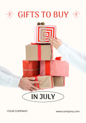 Buying Festive Christmas Gifts in July