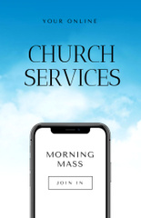 Morning Mass And Church Services On Smartphone