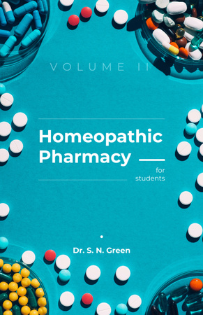 Plantilla de diseño de Homeopathic Pharmacy Guide for Students Booklet 5.5x8.5in 