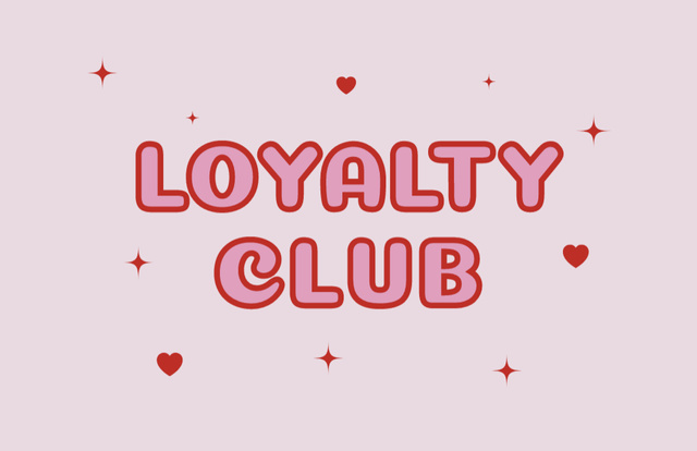 Multipurpose Simple Loyalty Club Business Card 85x55mm tervezősablon