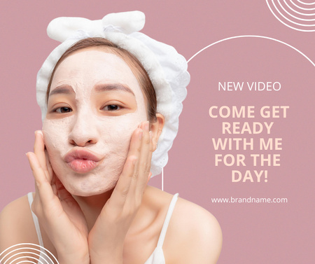 Beauty Products Ad Facebook tervezősablon