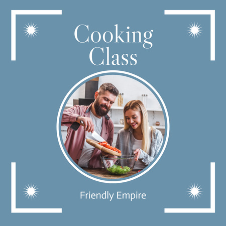 Modèle de visuel Advertising Cooking Classes - Instagram