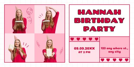 Welcome to Birthday Party Twitter Design Template