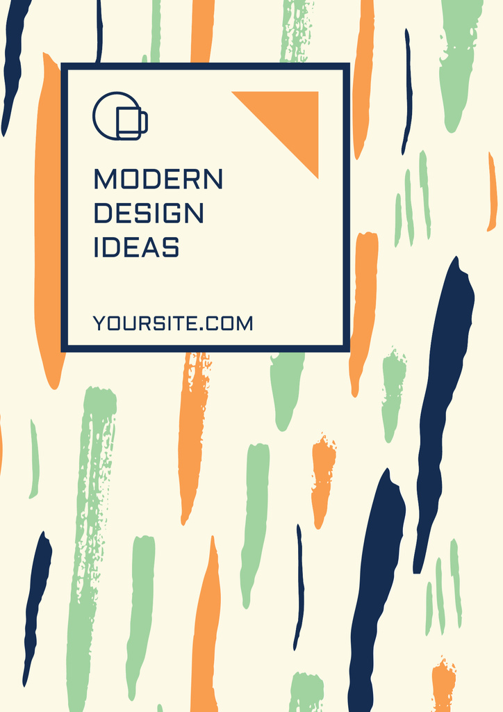 Designvorlage Custom Kitchen Solutions At Studio Ad für Poster B2