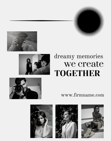  Memorable Moments in Photos Poster 22x28in Design Template