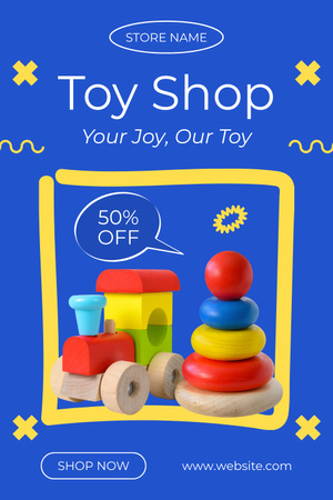 Discount on Toys for Toddlers Pinterest – шаблон для дизайна