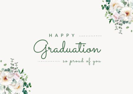 Ontwerpsjabloon van Card van Graduation Greeting Card