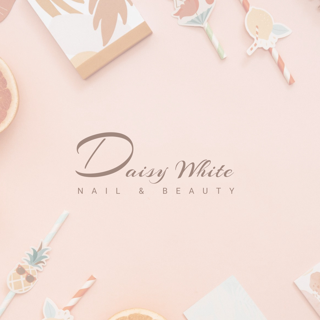 Affordable Nail Services Logo Design Template