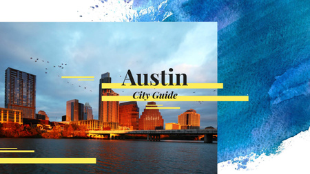 Austin city view Youtube Design Template