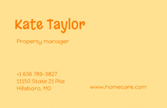 Real Estate Manager Service Offer