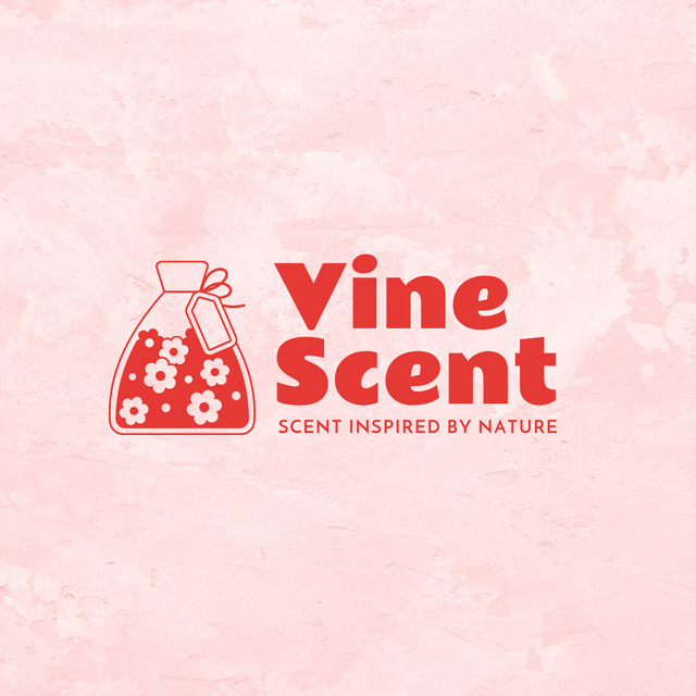 Modèle de visuel Perfume Ad with Aromatic Bag - Logo