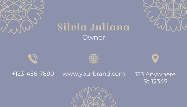 Professional Hair and Beauty Services in Salon Business Card US Design Template