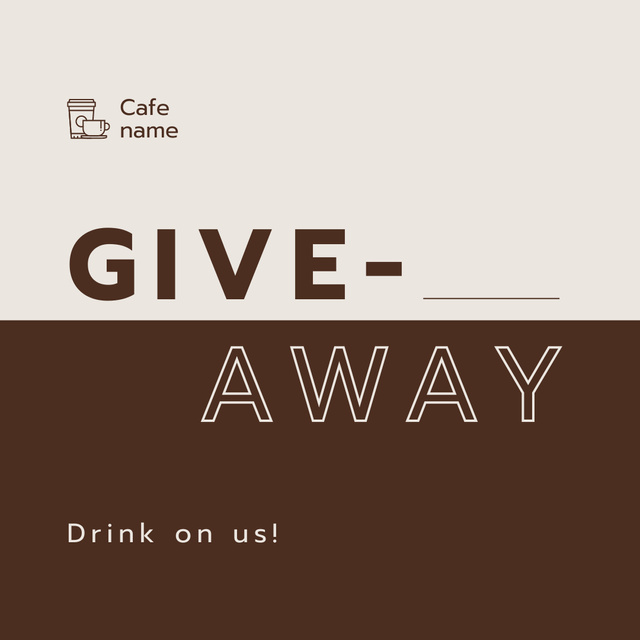 Giveaway Announcement with Fruit Cocktail Animated Post Šablona návrhu