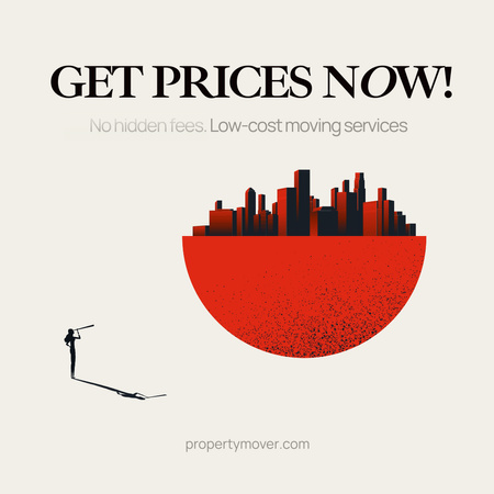 Designvorlage Property Sale Offer für Instagram AD
