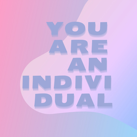 Platilla de diseño Inspirational Phrase about Self Love Instagram