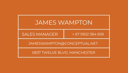 Sales Manager Service Offer Business Card US Design Template