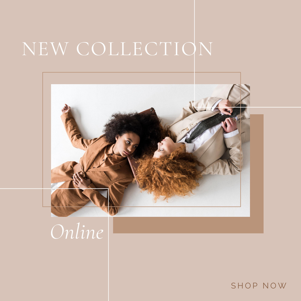 New Collection Release in Pastel Colours Instagram Modelo de Design